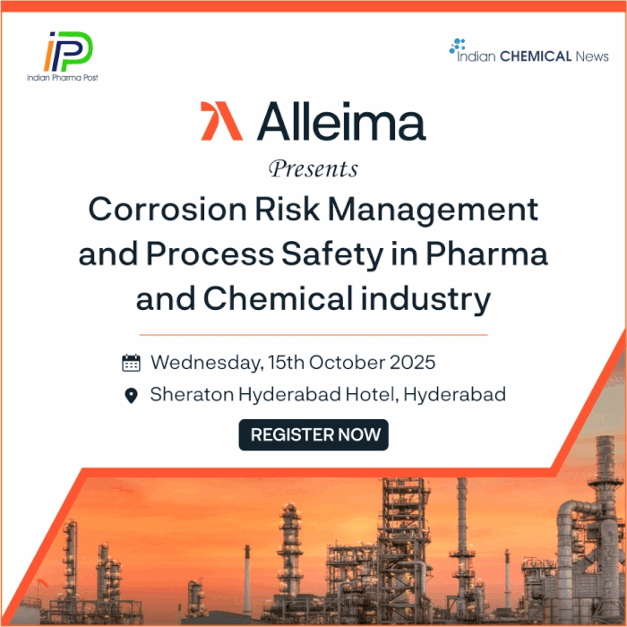 Corrosion Risk Management and Process Safety in Pharma and Chemical industry